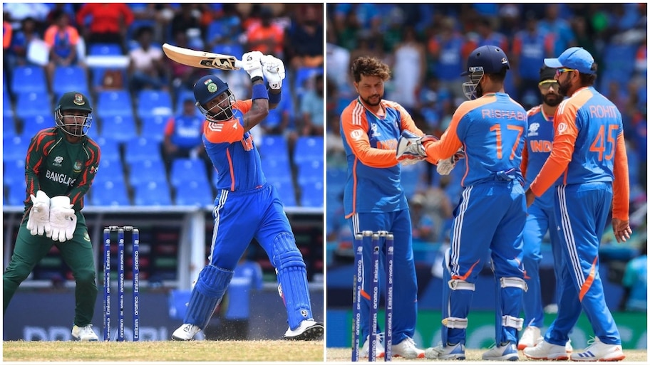 T20 WC 2024: ടി20 ലോകകപ്പില്‍ ഇന്ത്യയുടെ പടയോട്ടം, ബംഗ്ലാദേശിനെയും തകര്‍ത്തു; സെമി അരികെ