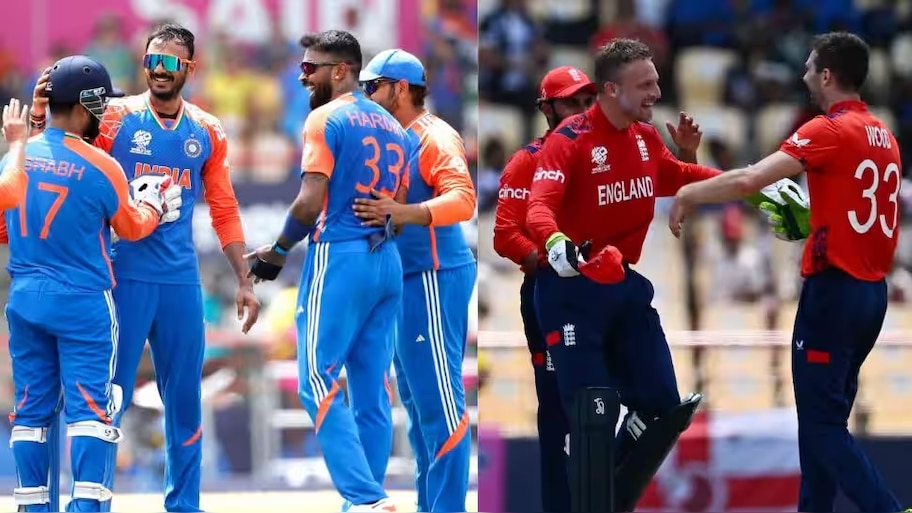 T20 World Cup 2024: ഇന്ന് 'രണ്ടില്‍ ഒന്ന്' അറിയാം; സെമി ഫൈനലില്‍ ഇന്ത്യയും ഇംഗ്ലണ്ടും നേര്‍ക്കുനേര്‍