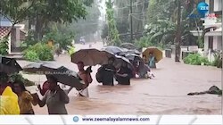 Thrissur Rain: തൃശൂരിൽ കനത്ത മഴ. പല റോഡുകളും വെള്ളത്തിനടിയിൽ