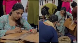 Nikhila Vimal: വയനാട് ഉരുൾപൊട്ടൽ; ഡിവൈഎഫ്ഐയുമായി കൈകോ‍ർത്ത് പ്രവർത്തിച്ച് നിഖില വിമൽ, വീഡിയോ