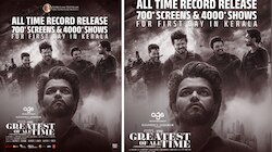 GOAT Release: റെക്കോർഡ് റിലീസിനൊരുങ്ങി വിജയ്‌യുടെ 'ഗോട്ട്'; കേരളത്തിൽ അഡ്വാൻസ് ബുക്കിംഗ് ഞായറാഴ്ച ആരംഭിക്കും