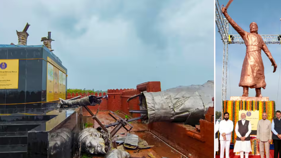 shivaji statue: 'പ്രധാനമന്ത്രിയുടെ ക്ഷമാപണം അഹങ്കാരത്തിന് കിട്ടിയ തിരിച്ചടി'; ശിവജിയുടെ പ്രതിമ തകര്ന്ന സംഭവം രാഷ്ട്രീയ ആയുധമാക്കി പ്രതിപക്ഷം shivaji statue: 'പ്രധാനമന്ത്രിയുടെ ക്ഷമാപണം അഹങ്കാരത്തിന് കിട്ടിയ തിരിച്ചടി'; ശിവജിയുടെ പ്രതിമ തകര്ന്ന സംഭവം രാഷ്ട്രീയ ആയുധമാക്കി പ്രതിപക്ഷം