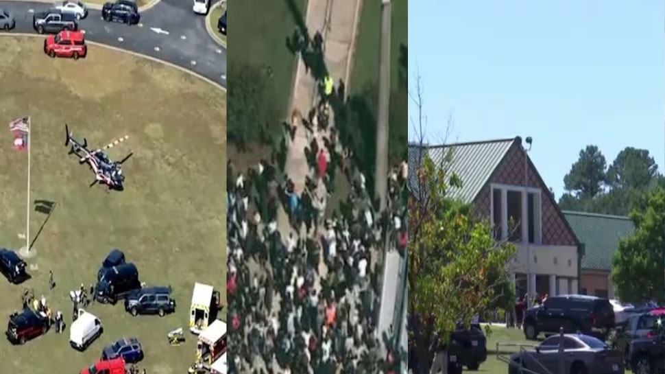 Georgia School Shooting: അമേരിക്കയിലെ സ്കൂളിൽ വെടിവെപ്പ്; 4 മരണം, നിരവധിപേർക്ക് പരിക്ക് Georgia School Shooting: അമേരിക്കയിലെ സ്കൂളിൽ വെടിവെപ്പ്; 4 മരണം, നിരവധിപേർക്ക് പരിക്ക്