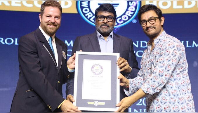 Chiranjeevi: ഇന്ത്യൻ സിനിമയിൽ ഇതാദ്യം! 537 പാട്ടുകളിലായി 24,000 നൃത്തച്ചുവടുകൾ, ഗിന്നസ് റെക്കോർഡിൽ ഇടം നേടി മെഗാസ്റ്റാർ