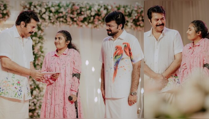 Mammootty: ജെൻസണില്ലാതെ ശ്രുതി വന്നു, വല്ല്യേട്ടനെ കാണാൻ! സ്നേഹത്താൽ ചേർത്ത് നിർത്തി മമ്മൂട്ടി
