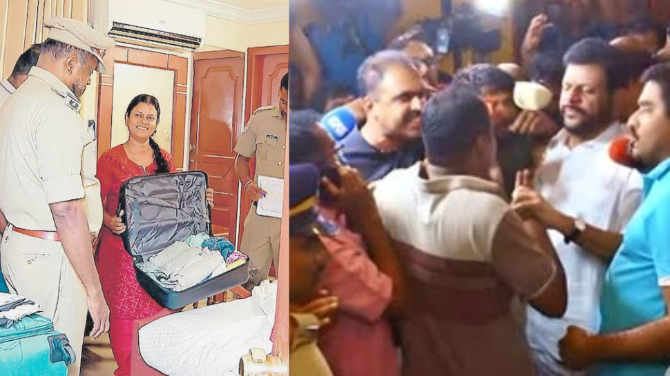 Palakkad Raid: പാലക്കാട്ടെ കള്ളപ്പണ ആരോപണം; റിപ്പോർട്ട് തേടി തിരഞ്ഞെടുപ്പ് കമ്മീഷൻ, പരാതി നൽകി പ്രതിപക്ഷ നേതാവ് Palakkad Raid: പാലക്കാട്ടെ കള്ളപ്പണ ആരോപണം; റിപ്പോർട്ട് തേടി തിരഞ്ഞെടുപ്പ് കമ്മീഷൻ, പരാതി നൽകി പ്രതിപക്ഷ നേതാവ്