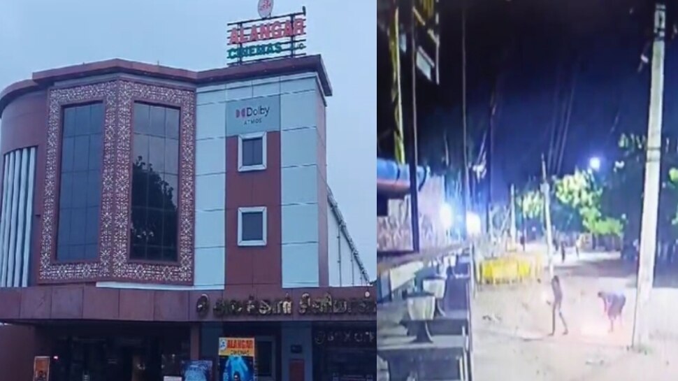 Three petrol bombs thrown at amaran movie theatre in tirunelveli tamil ...