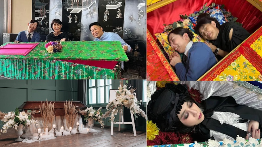 Japan's Coffin Cafe: വരൂ, നമുക്കൊന്ന് കഫെയിൽ പോയി 'മരിച്ചിട്ട് വരാം'....