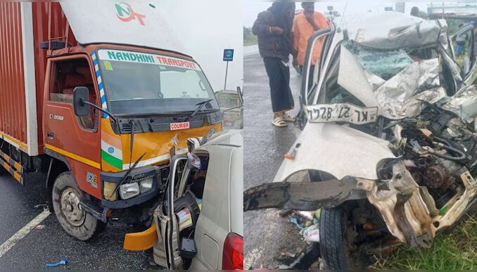 Coimbatore Accident: കോയമ്പത്തൂരിൽ കാറും വാനും കൂട്ടിയിടിച്ച് അപകടം; രണ്ടുമാസം പ്രായമായ കുഞ്ഞുൾപ്പടെ മൂന്ന് മലയാളികൾക്ക് ദാരുണാന്ത്യം