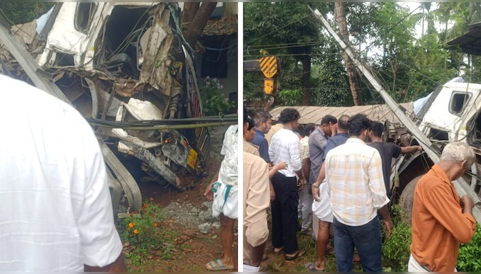 Palakkad Students Accident: അപകടം പതിവ്, റോഡിൽ ​ഗ്രിപ്പില്ല; പനയമ്പാടത്ത് ജനങ്ങളുടെ പ്രതിഷേധം, മരണം 4 ആയി
