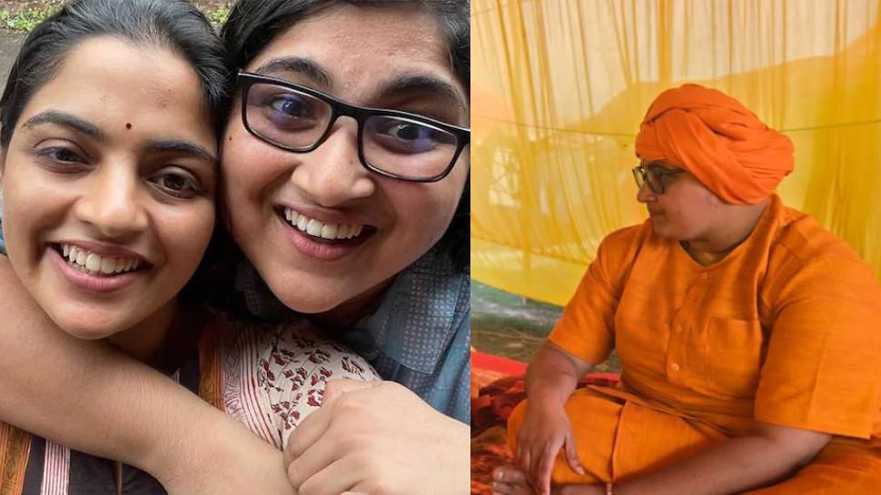 Akhila Bharathi: നടി നിഖില വിമലിന്റെ സഹോദരി അഖില സന്യാസം സ്വീകരിച്ചു; ഇനി അവന്തികാ ഭാരതി Akhila Bharathi: നടി നിഖില വിമലിന്റെ സഹോദരി അഖില സന്യാസം സ്വീകരിച്ചു; ഇനി അവന്തികാ ഭാരതി