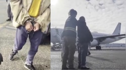 US Deportation video: 'അന്യഗ്രഹജീവി'കളുടെ നാടുകടത്തൽ; വിഡിയോ പങ്കുവെച്ച് വൈറ്റ് ഹൗസ്, 'വൗ' എന്ന് മസ്ക്