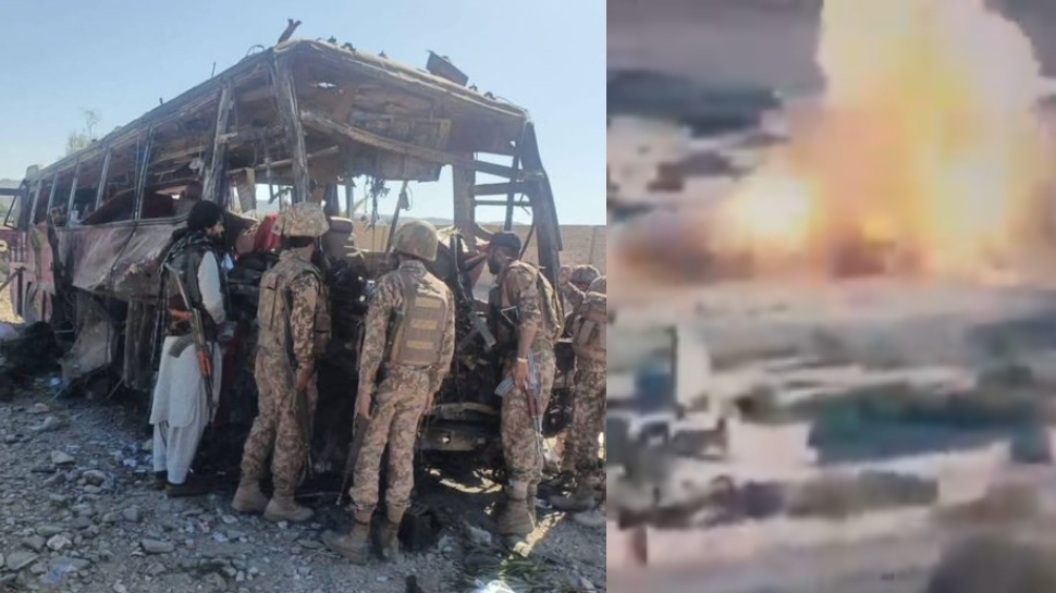 Pakistan Blast: സൈനികരുടെ വാഹന വ്യൂഹത്തിലേക്ക് സ്ഫോടക വസ്തുക്കൾ നിറച്ച കാർ ഇടിച്ചുകയറ്റി; പാകിസ്ഥാനിൽ അഞ്ച് സൈനികർ കൊല്ലപ്പെട്ടു Pakistan Blast: സൈനികരുടെ വാഹന വ്യൂഹത്തിലേക്ക് സ്ഫോടക വസ്തുക്കൾ നിറച്ച കാർ ഇടിച്ചുകയറ്റി; പാകിസ്ഥാനിൽ അഞ്ച് സൈനികർ കൊല്ലപ്പെട്ടു