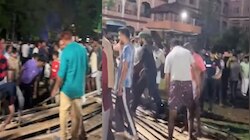 Gallery Collapse In Kothamangalam: ഫുട്ബോൾ ടൂർണമെൻ്റിനിടെ ഗാലറി തകർന്ന് വീണ് നിരവധി പേർക്ക് പരിക്ക്