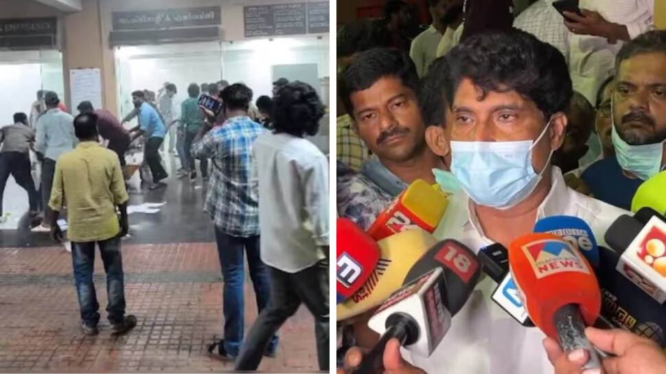 Kozhikode Medical College: കോഴിക്കോട് മെഡി. കോളേജ് പുക; 3 പേർ ശ്വാസം കിട്ടാതെ മരിച്ചെന്ന് ആരോപണം, തള്ളി അധികൃതർ Kozhikode Medical College: കോഴിക്കോട് മെഡി. കോളേജ് പുക; 3 പേർ ശ്വാസം കിട്ടാതെ മരിച്ചെന്ന് ആരോപണം, തള്ളി അധികൃതർ