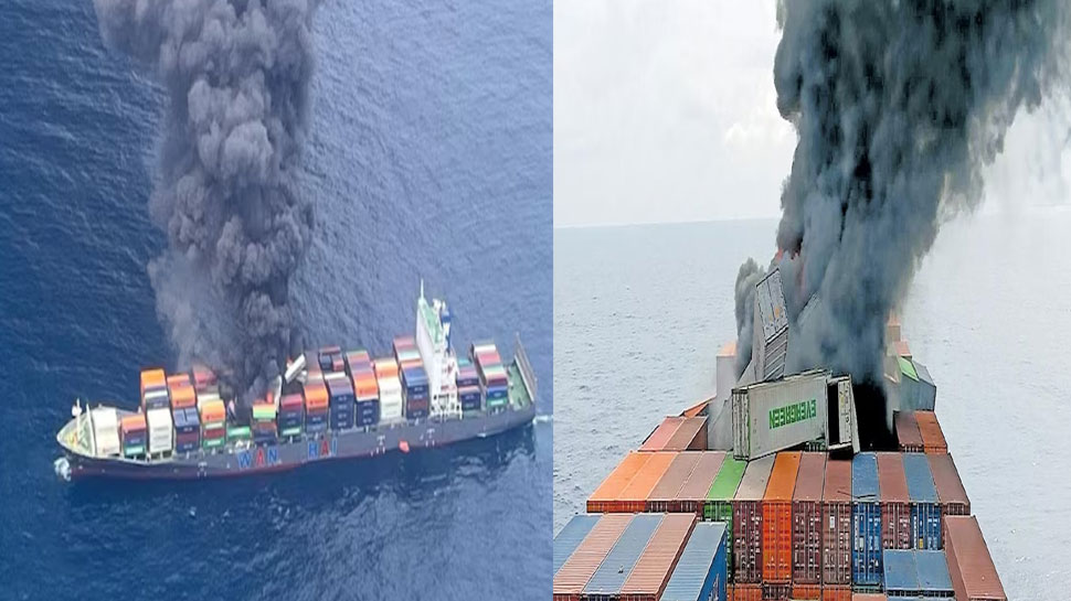 Polymerization Container Explosion Cargo Ship Explosion: Most of the containers in Wanhai are hazardous ...