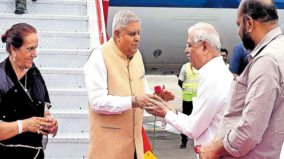 Vice President In Kerala: ഉപരാഷ്ട്രപതി ജഗ്ദീപ് ധൻകർ ഇന്ന് ഗുരുവായൂരിൽ; കനത്ത സുരക്ഷ ഒരുക്കിയിട്ടുണ്ട് Vice President In Kerala: ഉപരാഷ്ട്രപതി ജഗ്ദീപ് ധൻകർ ഇന്ന് ഗുരുവായൂരിൽ; കനത്ത സുരക്ഷ ഒരുക്കിയിട്ടുണ്ട്