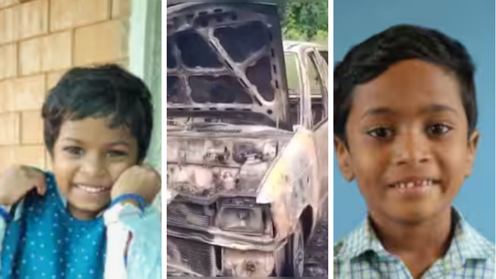 Car Explosion In Palakkad: പാലക്കാട് കാർ പൊട്ടിത്തെറിച്ച് പൊള്ളലേറ്റ കുട്ടികൾ മരിച്ചു; അമ്മയുടെ നില ഗുരുതരം Car Explosion In Palakkad: പാലക്കാട് കാർ പൊട്ടിത്തെറിച്ച് പൊള്ളലേറ്റ കുട്ടികൾ മരിച്ചു; അമ്മയുടെ നില ഗുരുതരം