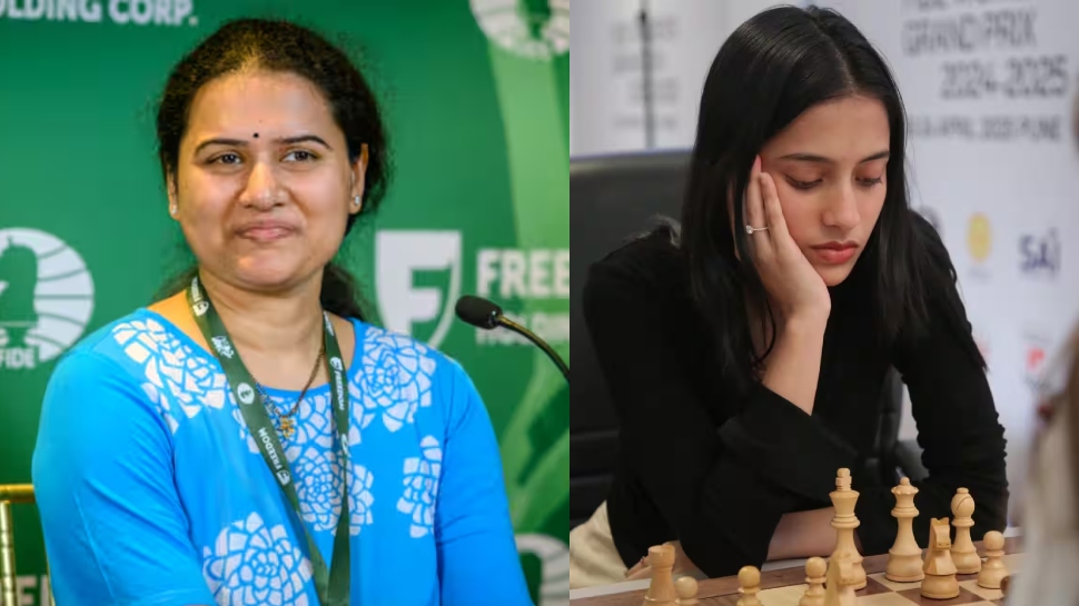 FIDE Women's Chess World Cup: ഫിഡെ വനിതാ ചെസ് ലോകകപ്പ് കിരീടത്തിന് ഇന്ത്യൻ പോരാട്ടം; കൊനേരു ഹംപിയും ദിവ്യ ദേശ്മുഖും ഫൈനലിൽ FIDE Women's Chess World Cup: ഫിഡെ വനിതാ ചെസ് ലോകകപ്പ് കിരീടത്തിന് ഇന്ത്യൻ പോരാട്ടം; കൊനേരു ഹംപിയും ദിവ്യ ദേശ്മുഖും ഫൈനലിൽ