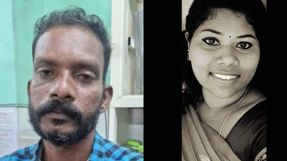 Thiruvananthapuram News: തിരുവനന്തപുരത്ത് ഭർത്താവ് ഭാര്യയെ വെട്ടിക്കൊന്നു; ഭർത്താവ് പോലീസ് കസ്റ്റഡിയിൽ Thiruvananthapuram News: തിരുവനന്തപുരത്ത് ഭർത്താവ് ഭാര്യയെ വെട്ടിക്കൊന്നു; ഭർത്താവ് പോലീസ് കസ്റ്റഡിയിൽ