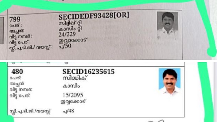 Double vote allegation: ടി സിദ്ദിഖ് എംഎൽഎക്കെതിരെ ഇരട്ട വോട്ട് ആരോപണവുമായി സിപിഎം