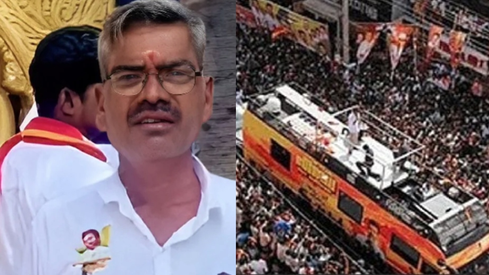 Karur Tragedy: കരൂർ അപകടം; ടിവികെ പ്രാദേശിക നേതാവ് ജീവനൊടുക്കി Karur Tragedy: കരൂർ അപകടം; ടിവികെ പ്രാദേശിക നേതാവ് ജീവനൊടുക്കി