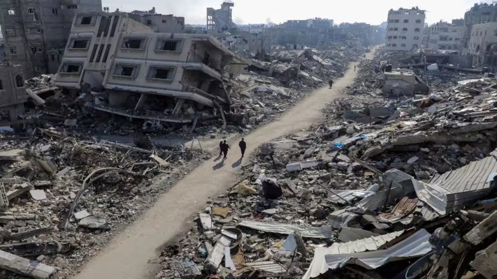 Israel-Hamas Peace Deal: ഗസയിൽ ആദ്യഘട്ട വെടിനിർത്തലിന് ധാരണ; മുഴുവൻ ബന്ദികളെയും ഉടനെ മോചിപ്പിക്കുമെന്ന് ട്രംപ് Israel-Hamas Peace Deal: ഗസയിൽ ആദ്യഘട്ട വെടിനിർത്തലിന് ധാരണ; മുഴുവൻ ബന്ദികളെയും ഉടനെ മോചിപ്പിക്കുമെന്ന് ട്രംപ്