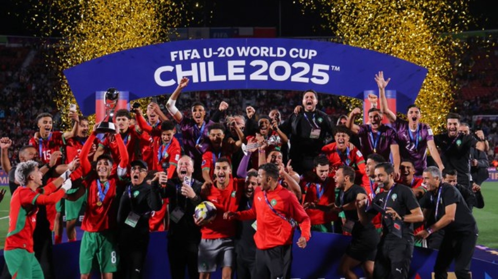 FIFA U-20 World Cup: ചരിത്ര വിജയം! അർജന്റീനയെ തകർത്ത് മൊറോക്കോ ഫിഫ അണ്ടർ-20 ലോകകപ്പ് ചാമ്പ്യന്മാർ; ജയം എതിരില്ലാത്ത രണ്ട് ഗോളിന് FIFA U-20 World Cup: ചരിത്ര വിജയം! അർജന്റീനയെ തകർത്ത് മൊറോക്കോ ഫിഫ അണ്ടർ-20 ലോകകപ്പ് ചാമ്പ്യന്മാർ; ജയം എതിരില്ലാത്ത രണ്ട് ഗോളിന്