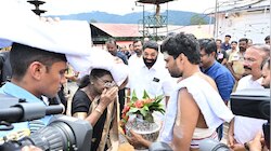 ശബരിമലയില്‍ അയ്യപ്പദര്‍ശനം നടത്തി രാഷ്ട്രപതി ദ്രൗപദി മുര്‍മു- ചിത്രങ്ങൾ