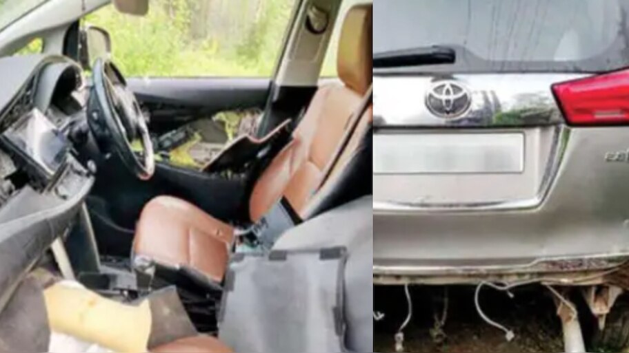 Wayanad Robbery: വയനാട്ടില്‍ ഹൈവേയിൽ കവര്‍ച്ച; വ്യവസായിയെ ആക്രമിച്ച് വാഹനം തട്ടിയെടുത്തു, വാഹനം നശിപ്പിച്ച് ഉപേക്ഷിച്ചു