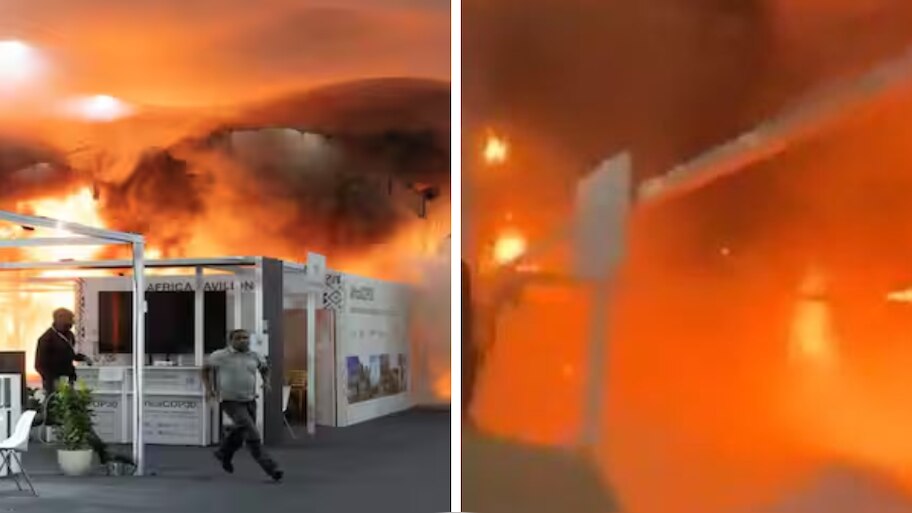 Brazil Summit Fire: കാലാവസ്ഥാ ഉച്ചകോടി വേദിയിലെ തീ നിയന്ത്രണവിധേയം; പുക ശ്വസിച്ച് 13 പേർക്ക് അസ്വസ്ഥത, കേന്ദ്രമന്ത്രി സുരക്ഷിതൻ