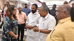 സർക്കാരിന്റെ ക്രിസ്മസ് വിരുന്നില്‍ അതിഥിയായി നടി ഭാവന; ചിത്രം പങ്കുവെച്ച് മന്ത്രി