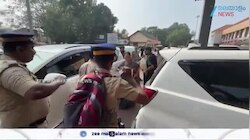 Veena George KSU Protest: മന്ത്രി വീണ ജോർജ്ജിനെതിരെ കണ്ണൂരിൽ പ്രതിഷേധം; മന്ത്രിക്ക് പരിക്ക്