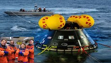 NASA Artemis II Mission Splashdown:ചരിത്രം കുറിച്ച് ആർട്ടിമിസ് സംഘം; യാത്രികർ തിരിച