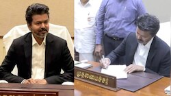 വിജയ് ഭരണം ആരംഭിച്ചു; ആദ്യ നടപടി രണ്ട് സെക്രട്ടറിമാരുടെ നിയമനം