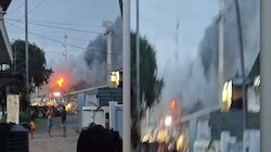 Kochi Fire Acident: കൊച്ചി വൈപ്പിനിൽ അറ്റകുറ്റപ്പണി നടക്കുന്ന കപ്പലിന് തീപിടിച്ചു
