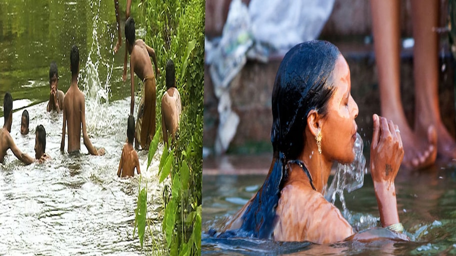 Karkidaka Kuli: എണ്ണതേപ്പിൽ തുടങ്ങി തോർത്തുന്നത് വരെ, കർക്കിടക കുളിയുടെ രീതികൾ അറിയാം...