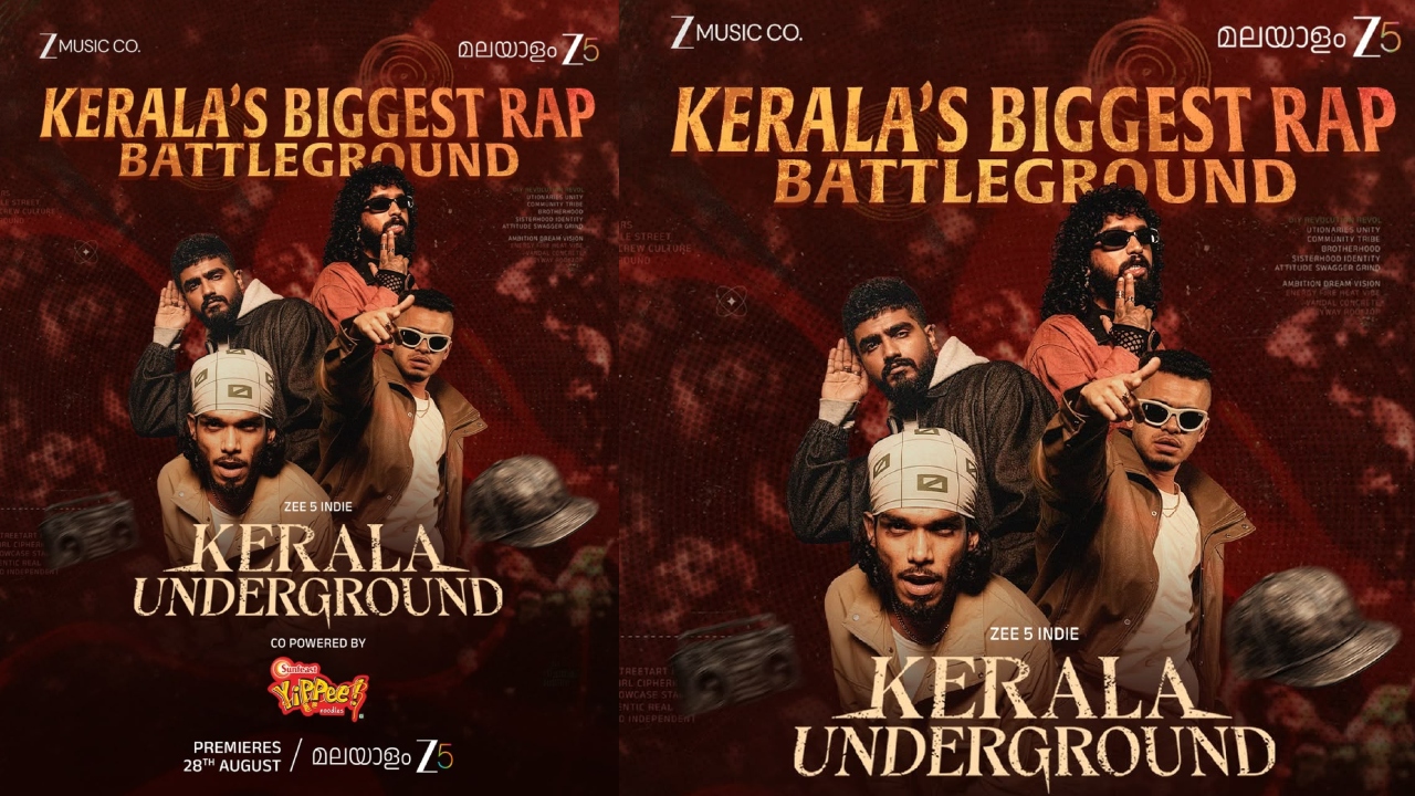 ZEE5 Indie Kerala Underground: ‘ഇൻഡി കേരള അണ്ടർഗ്രൗണ്ട്' അവതരിപ്പിച്ച് സീ5; സ്ട്രീമിങ് ഇന്നുമുതൽ ZEE5 Indie Kerala Underground: ‘ഇൻഡി കേരള അണ്ടർഗ്രൗണ്ട്' അവതരിപ്പിച്ച് സീ5; സ്ട്രീമിങ് ഇന്നുമുതൽ