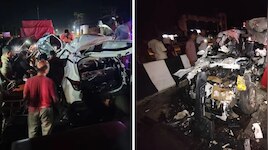 Thrissur Car Accident: തൃശൂരിൽ ദാരുണ അപകടം: നിർത്തിയിട്ട ലോറിയിലേക്ക് കാർ ഇടിച്ചുകയറി, 8 മരണം