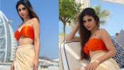 Orange Bikini Top അണിഞ്ഞ്  Mouni Roy, ദുബായ് അവധിക്കാല  ഫോട്ടോസ് വൈറല്‍   