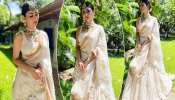 Mouni Roy Onam Look: ഓഫ് വൈറ്റ് ലെഹങ്ക അണിഞ്ഞ് അടിപൊളി ലുക്കില്‍ മൗനി റോയ്, ചിത്രങ്ങള്‍ വൈറല്‍ 