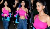 Suhana Khan Hot Pics: ബ്ലൂ ഡെനിം, പിങ്ക് വൺ ഷോൾഡർ ക്രോപ്പ് ടോപ്പ്, സുഹാന ഖാന്‍റെ ലുക്ക് വൈറല്‍