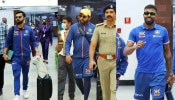 Team India: ടീം ഇന്ത്യ തിരുവനന്തപുരത്ത്!!! ഹയാത്തിൽ എത്തിയത് സഞ്ജു സാംസന്റെ ചിത്രം പതിച്ച ബസിൽ