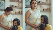 Pearle Maaney: വയറ്റിൽ ഉമ്മവെച്ച് നില, പുഞ്ചിരിച്ച് പേളി;ജസ്റ്റ് പ്രഗ്നൻറ് വൈബ്സ്