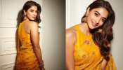 Pooja Hegde: ഞായറാഴ്ചകളുടെ തിളക്കം, മഞ്ഞ സാരിയിൽ മാസ്മരിക ലുക്കിൽ പൂജ ഹെഗ്ഡേ