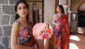 Sara Ali Khan Saree Look: കളര്‍ഫുള്‍ സാരിയില്‍ സാറാ അലി ഖാന്‍!! 