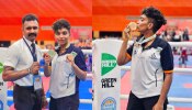 Wako India Kickboxing Champoinship: സ്വർണ്ണ തിളക്കം; വാക്കോ ഇന്ത്യ  കിക്ക്ബോക്സിങ് ചാമ്പ്യൻഷിപ്പിൽ ഗോൾഡ് മെഡലുമായി സഞ്ജു