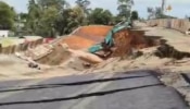 Road Collapsed: ആറുവരി ദേശീയപാത സർവീസ് റോഡിലേക്ക് ഇടിഞ്ഞുവീണു; 3 കാറുകൾ തകർന്നു, സംഭവം മലപ്പുറത്ത്