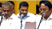 Tamil Nadu Ministers: തമിഴകത്ത് ഇനി 'ദളപതി' ഭരണം; വിജയ്ക്കൊപ്പം സത്യപ്രതിജ്ഞ ചെയ്ത 'മന്ത്രിമാർ' ഇവർ! Tamil Nadu Ministers: തമിഴകത്ത് ഇനി 'ദളപതി' ഭരണം; വിജയ്ക്കൊപ്പം സത്യപ്രതിജ്ഞ ചെയ്ത 'മന്ത്രിമാർ' ഇവർ!