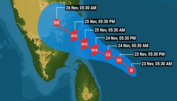 Nivar Cyclone: &quot;നിവാര്‍&quot; ചുഴലിക്കാറ്റ് തീരത്തേക്ക്, തമിഴ്‌നാട്, പുതുച്ചേരി, ആന്ധ്രാ തീരങ്ങളില്‍ കനത്ത ജാഗ്രത